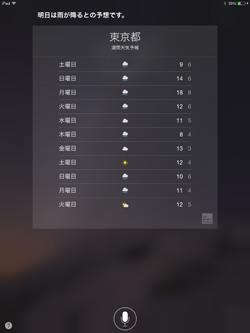 iPad/iPad miniでSiriを音声で起動できる
