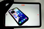 iPadのカメラでライトを点灯させながら動画を撮影する