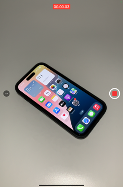 iPadのカメラでライトを付けながら動画を撮影する