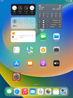 iPadで機種名を確認する