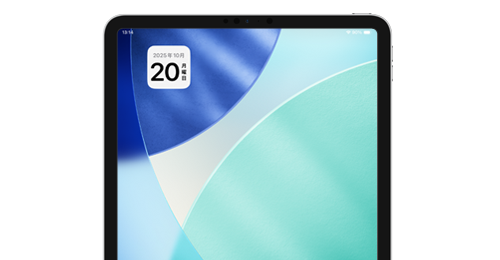iPadのホーム画面で日付を大きく表示する