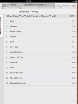 iPad/iPad miniのミュージックアプリでiTunes内の曲をストリーミング再生する