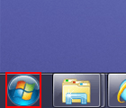 デスクトップからスタートをクリックする