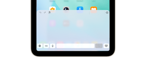 iPadの手書きキーボード