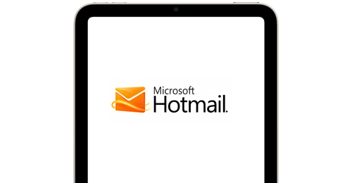iPadでHotmail(ホットメール)を設定・送受信する方法