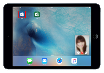 iPad Air/iPad miniでSplit View機能で画面分割時にビデオ画面を縮小する