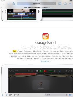 iPad/iPad miniのSafariでキーワードがハイライト表示される