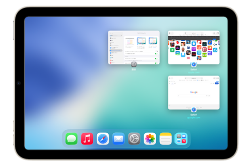 Safariで閉じたウインドウはアプリの切り替え画面から表示できる