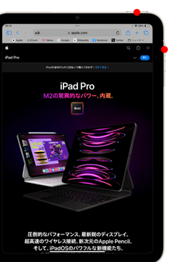 iPadでWebページ全体のスクリーンショットを撮る