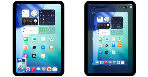 iPadでスクリーンショット後の全画面プレビューをオフにする