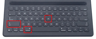 Ipadでの Smart Keyboard の使い方 Ipad Wave