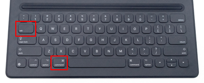Magic Keyboard/Smart Keyboardでアプリを切り替えるショートカット