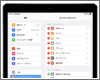 iPadでコントロールセンターをカスタマイズする