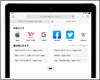 iPad/iPad miniのSafariで「最近閉じたタブ」を再表示・消去する