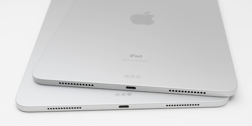 iPad Air(第4世代)と11インチiPad Pro(第2世代)とのコネクタ比較