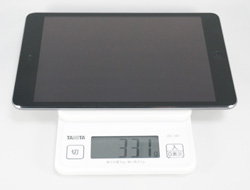 iPad mini(Retina) 重量