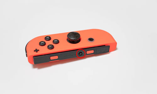 Nintendo Switchのコントローラー(Joy-Con)をペアリングモードにする