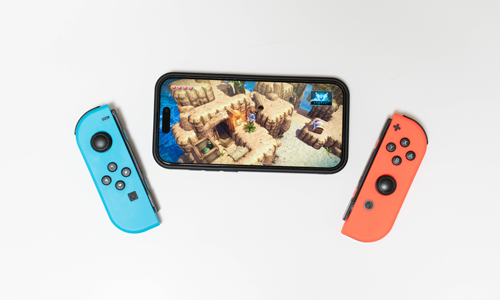 iPhoneのゲームアプリでNintendo Switchのコントローラー(Joy-Con)を使用する