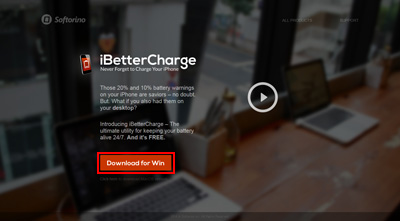 Windows PCにiBetterChargeをインストールする