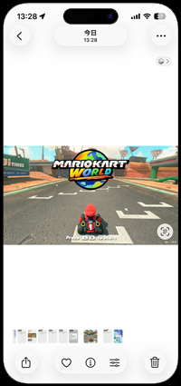 Nintendo Switch 2で撮影した写真・動画をiPhoneの写真アプリに保存する