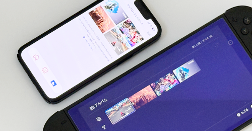 Nintendo Switch 2で撮影した写真/動画をiPhoneに送る