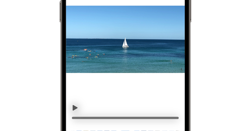 iPhoneの写真アプリで動画を自動再生させない方法