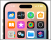 iPhoneのホーム画面でアプリアイコンを大きく表示する