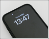 iPhoneのロック画面に時計を常に表示する