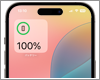 iPhoneのホーム画面でバッテリー残量を大きく表示する