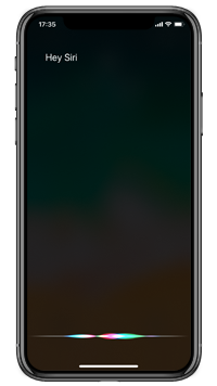 iPhone Xにヘイシリと呼びかけてSiriを起動する