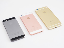 iPhone SEの背面