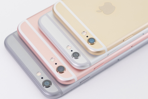 iPhone 6s ローズゴールドのカメラ回り