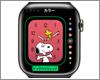 Apple Watchで「スヌーピー」の文字盤を設定する